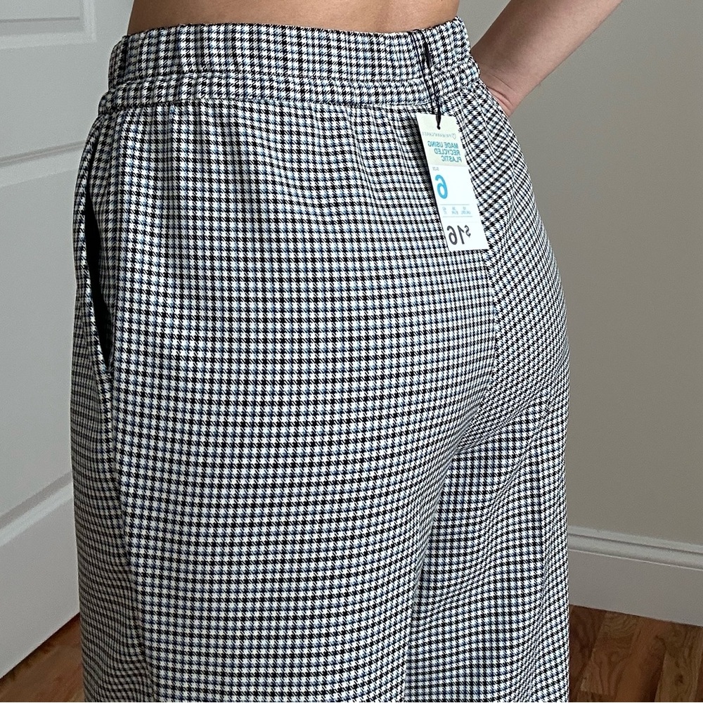 Houndstooth Pattern Slacks With Pockets - Picture 10 of 13